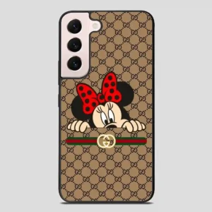 Wallpaper Gucci Minnie Mouse Samsung Galaxy S22 Plus Case