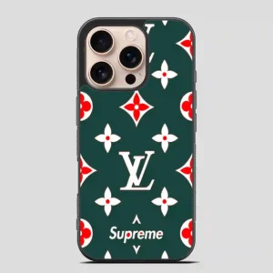 Wallpaper Lv Green iPhone 16 Pro Case