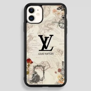 Wallpaper Lv Maps iPhone 12 Case
