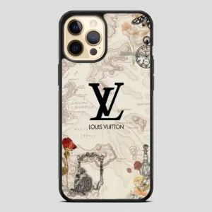 Wallpaper Lv Maps iPhone 12 Pro Case