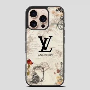 Wallpaper Lv Maps iPhone 16 Pro Case