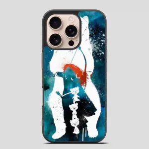 Walt Disney Pixar Brave Watercolor iPhone 16 Pro Case