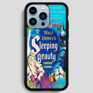 Walt Disney Sleeping Beauty Poster iPhone 13 Pro Max Case