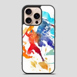 Watercolor Avatar Aang And Korra The Last Airbender The Legend Of Korra iPhone 16 Pro Case