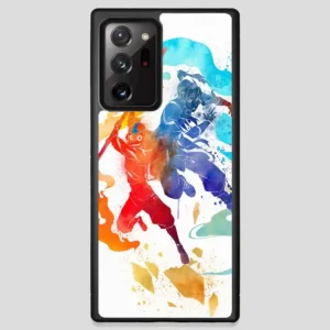 Watercolor Avatar Aang And Korra The Last Airbender The Legend Of Korra Samsung Galaxy Note 20 Ultra Case