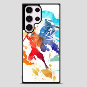 Watercolor Avatar Aang And Korra The Last Airbender The Legend Of Korra Samsung Galaxy S23 Ultra Case