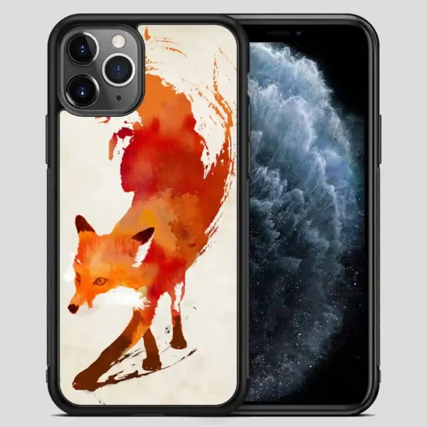 Watercolor Fox iPhone 11 Pro Max Case