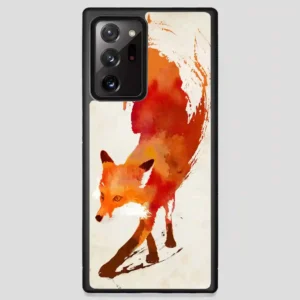 Watercolor Fox Samsung Galaxy Note 20 Ultra Case