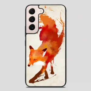 Watercolor Fox Samsung Galaxy S22 Plus Case