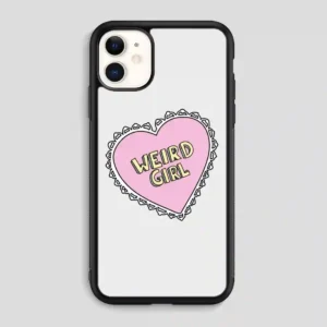Weird Girl Heart iPhone 11 Case