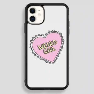 Weird Girl Heart iPhone 12 Case