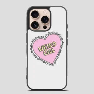 Weird Girl Heart iPhone 16 Pro Case