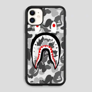 White Sark Pattern iPhone 11 Case