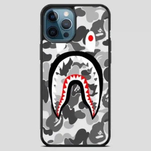 White Sark Pattern iPhone 12 Pro Max Case
