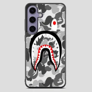 White Sark Pattern Samsung Galaxy S23 FE Case
