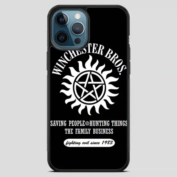 Winchester Bros iPhone 12 Pro Max Case