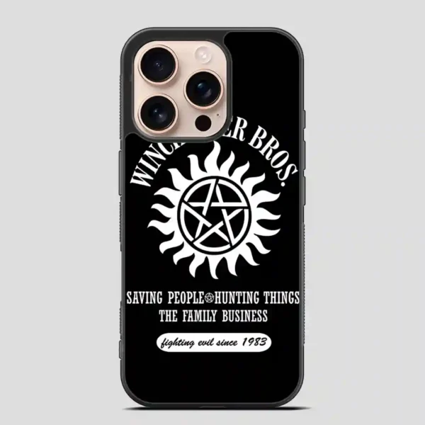 Winchester Bros iPhone 16 Pro Case