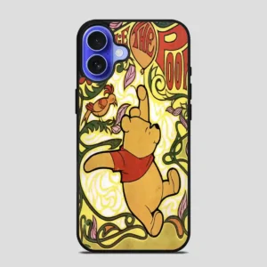 Winnie The Pooh Poster Retro iPhone 16 Case