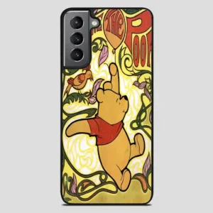 Winnie The Pooh Poster Retro Samsung Galaxy S21 Plus Case
