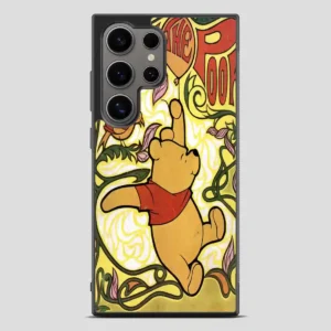 Winnie The Pooh Poster Retro Samsung Galaxy S24 Ultra Case