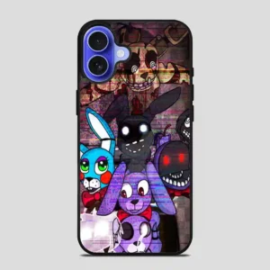 Withered Fnaf Bonnie Vintage iPhone 16 Case
