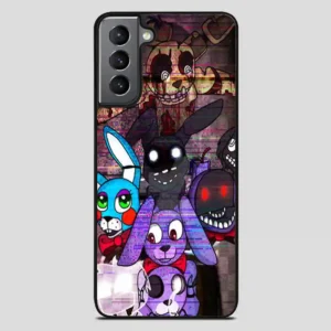 Withered Fnaf Bonnie Vintage Samsung Galaxy S21 Plus Case
