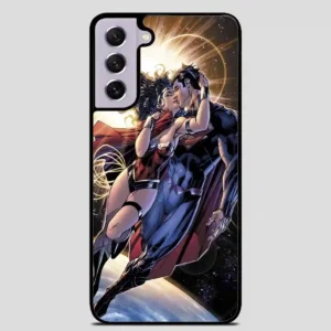 Wonder Woman Kiss Superman Samsung Galaxy S21 Case