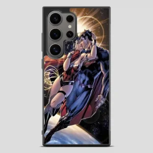 Wonder Woman Kiss Superman Samsung Galaxy S24 Ultra Case