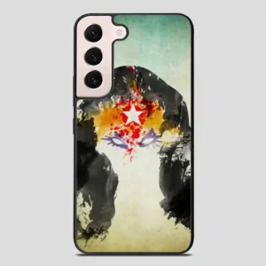 Wonder Woman Painting Watercolor Samsung Galaxy S22 Plus Case