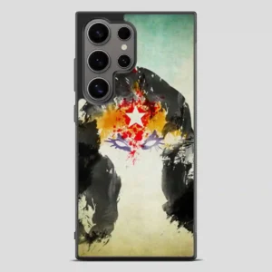 Wonder Woman Painting Watercolor Samsung Galaxy S24 Ultra Case