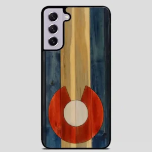 Wood Colorado State Flag Vintage Samsung Galaxy S21 Case