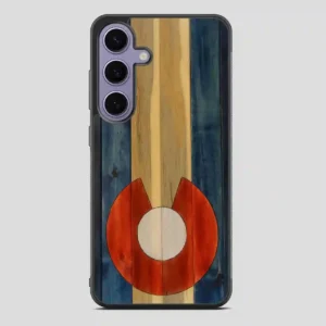 Wood Colorado State Flag Vintage Samsung Galaxy S24 Case