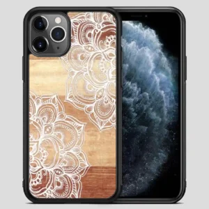 Wood Mandala iPhone 11 Pro Max Case