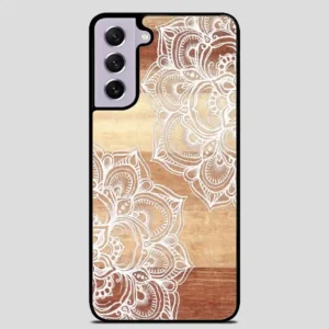 Wood Mandala Samsung Galaxy S21 Case
