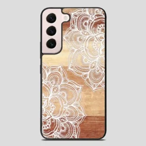 Wood Mandala Samsung Galaxy S22 Plus Case
