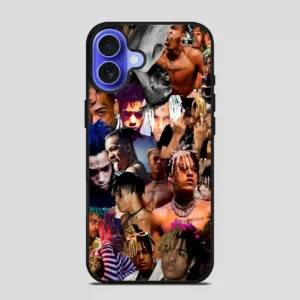 Xxxtentacion Rap Collage iPhone 16 Case