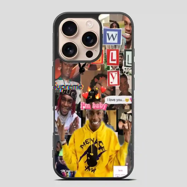 Ynw Melly Vintage iPhone 16 Pro Case