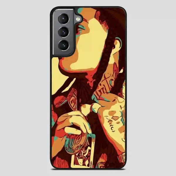 Young Ma Simple Samsung Galaxy S21 FE Case