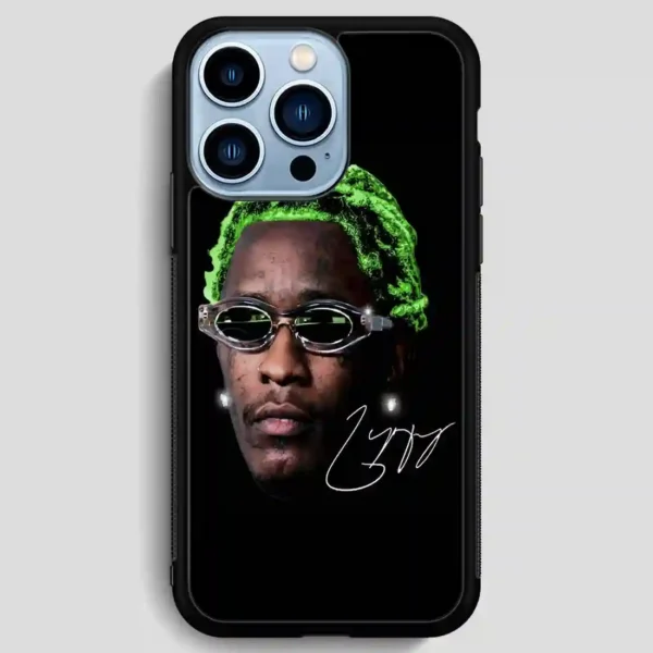Young Thug Green iPhone 13 Pro Max Case