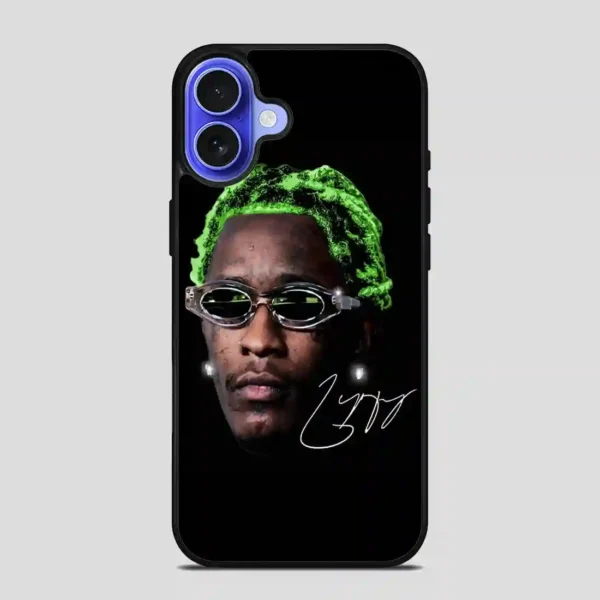 Young Thug Green iPhone 16 Case