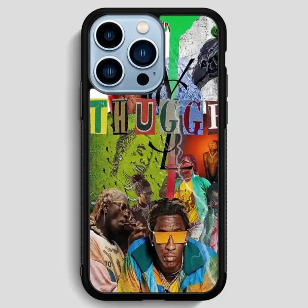 Young Thug Handmade iPhone 13 Pro Max Case