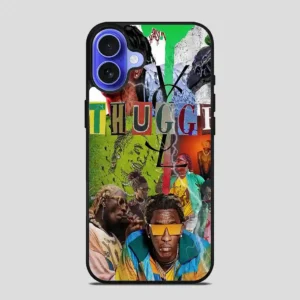 Young Thug Handmade iPhone 16 Case