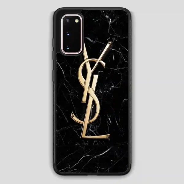 Ysl Black Marble Samsung Galaxy S20 Case