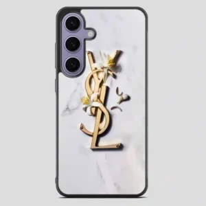 Ysl White Marble Samsung Galaxy S23 FE Case