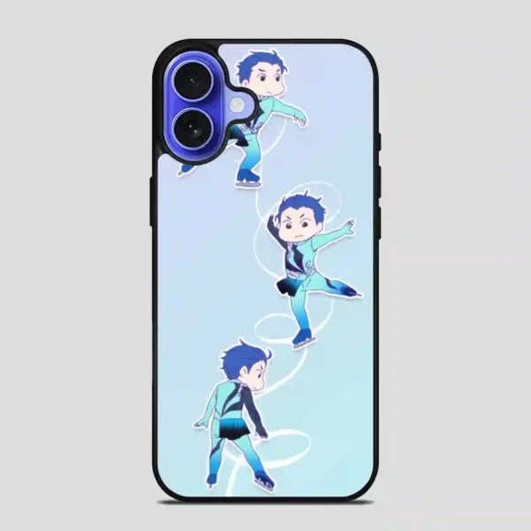 Yuri On Ice Katsuki Simple iPhone 16 Case