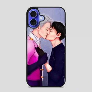 Yuri On Ice Kissing iPhone 16 Case
