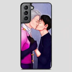 Yuri On Ice Kissing Samsung Galaxy S21 Plus Case