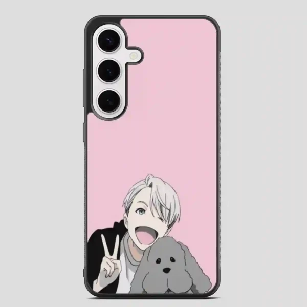 Yuri On Ice Viktor Nikiforov Samsung Galaxy S24 FE Case