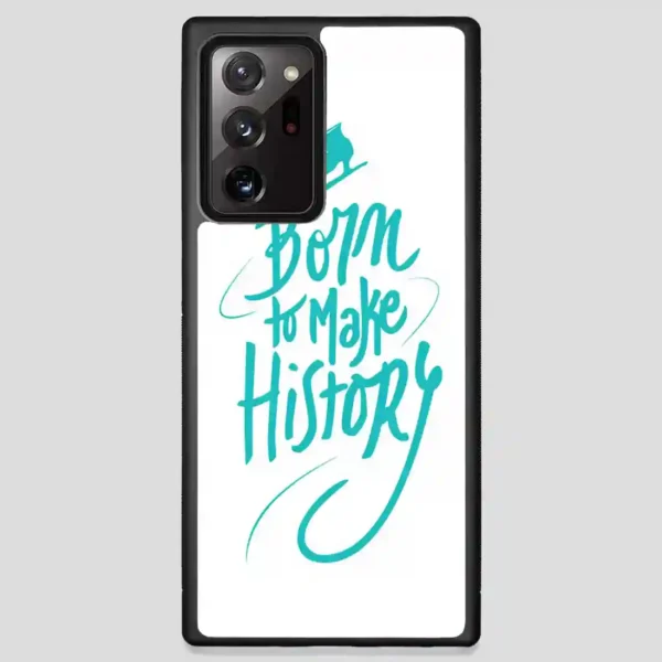 Yuri On Ice We Were Born To Make History Retro Samsung Galaxy Note 20 Ultra Case