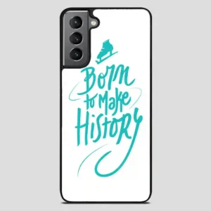 Yuri On Ice We Were Born To Make History Retro Samsung Galaxy S21 Plus Case